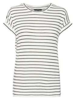 VMBRIANNA SS O-NECK PULLOVER BOO  R