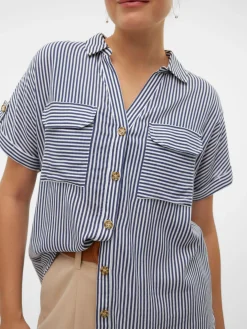 VMBUMPY S/S SHIRT WVN GA NOOS
