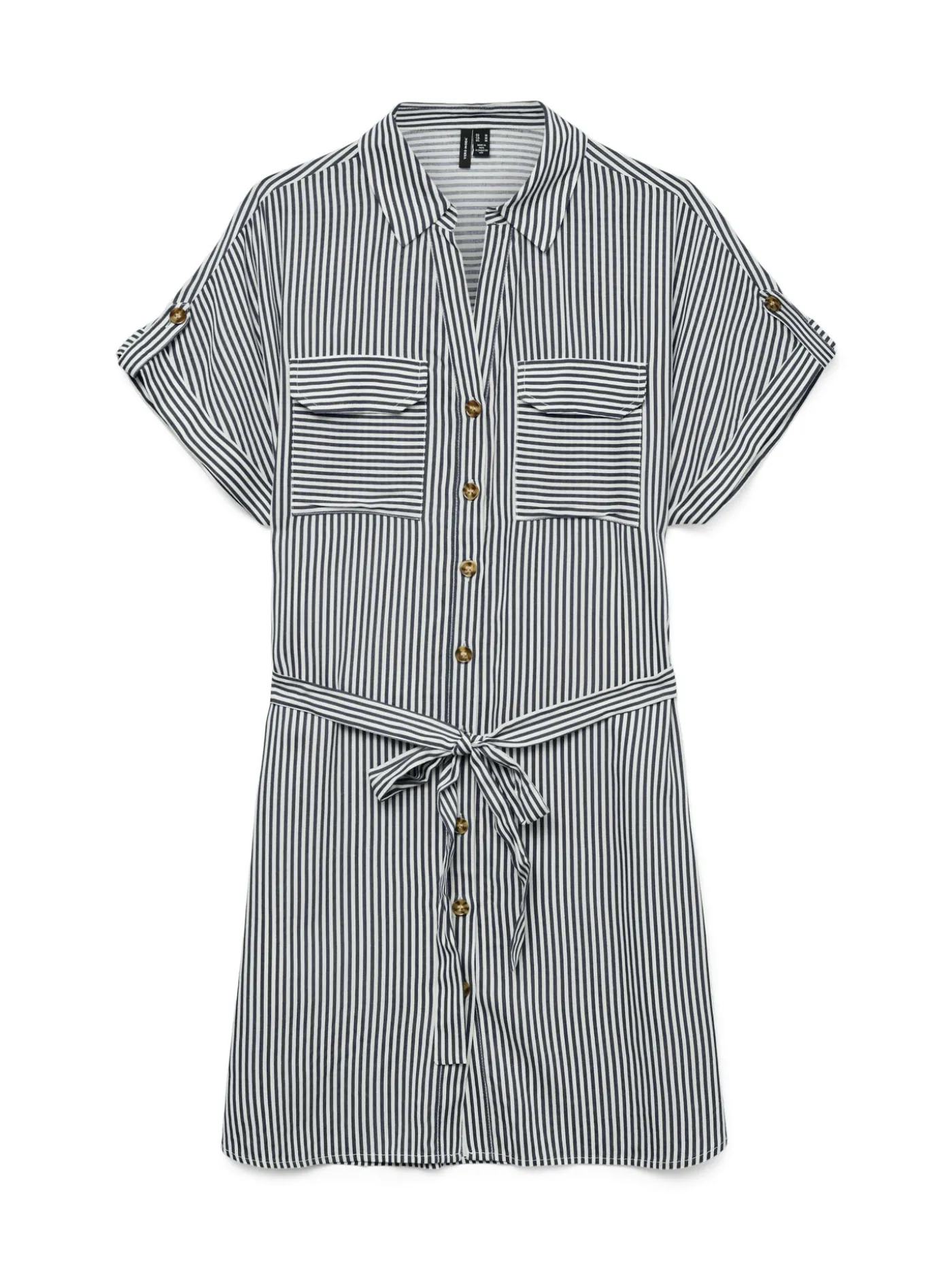 VMBUMPY SS SHORT SHIRT DRESS WVN GA