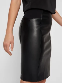 VMBUTTERSIA HW COATED SKIRT NOOS