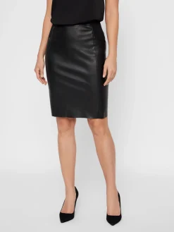 VMBUTTERSIA HW COATED SKIRT NOOS