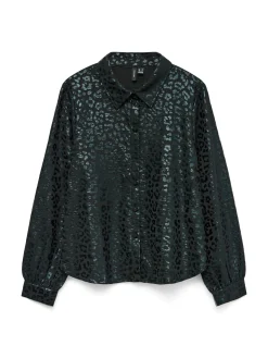 VMCARLA FOIL L/S SHIRT WVN GA