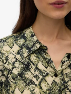 VMCINDY JEAN LS SHIRT WVN GA