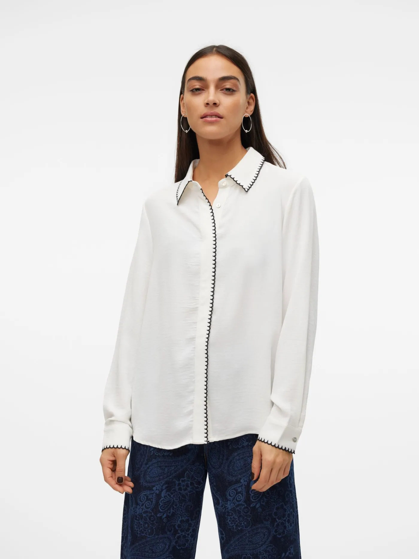 VMCONNA LS SHIRT WVN GA