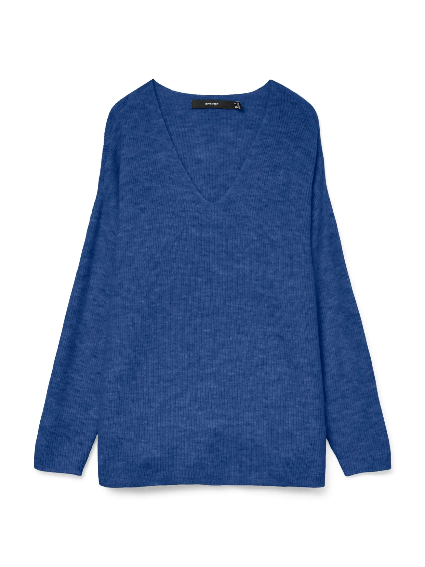 VMCREWLEFILE LS V-NECK BLOUSE NOOS