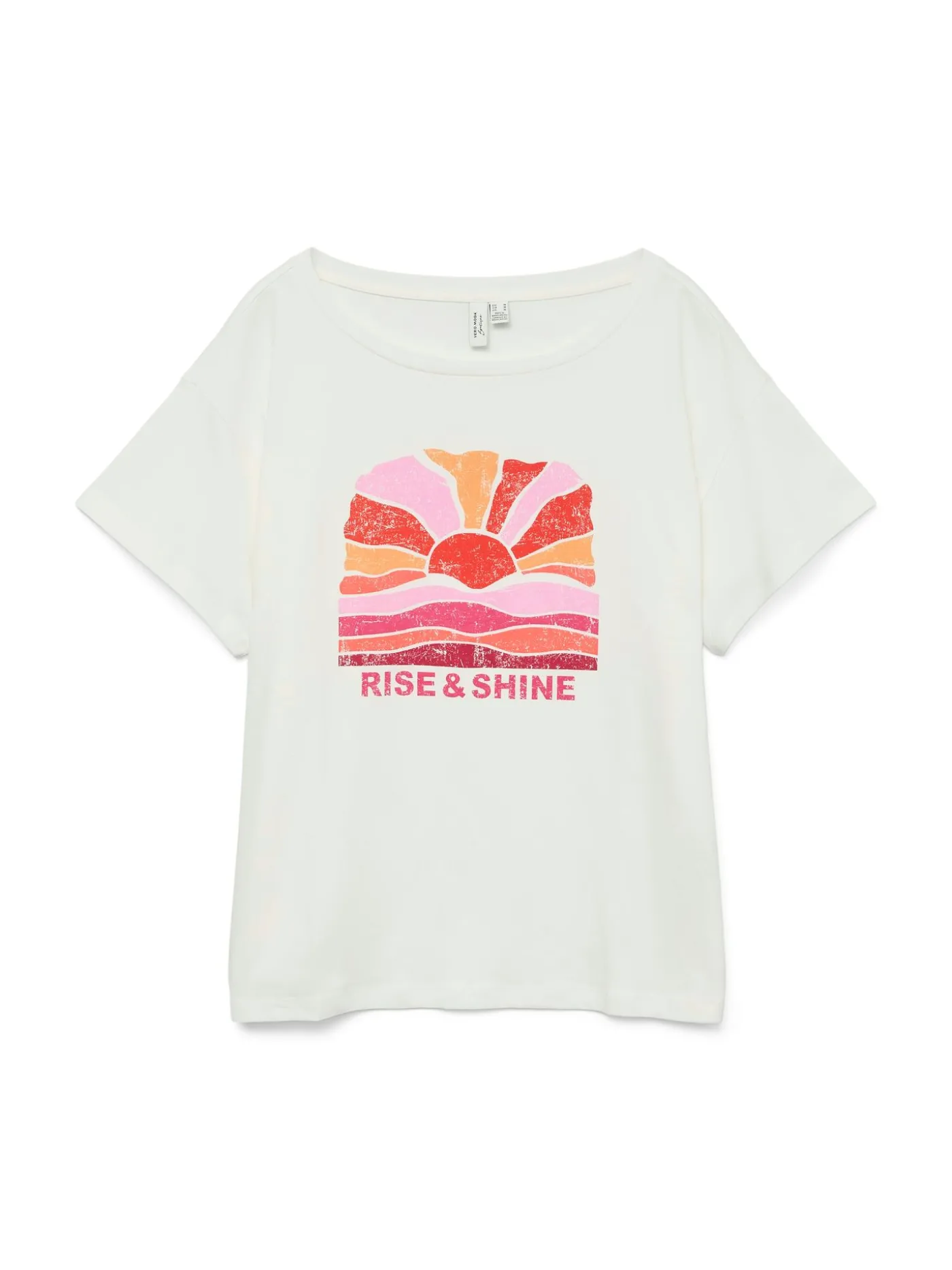 VMDINA S/S BOAT NECK TOP JRS BTQ GA