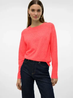 VMDOFFY LS O-NECK BLOUSE GA NOOS