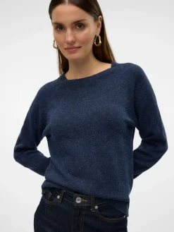 VMDOFFY LS O-NECK BLOUSE GA NOOS