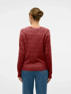 VMDOFFY LS O-NECK BLOUSE GA NOOS