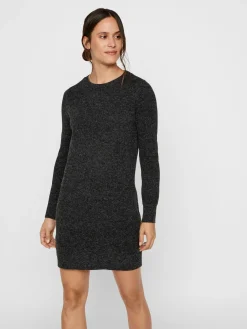 VMDOFFY LS O-NECK DRESS GA NOOS