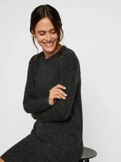 VMDOFFY LS O-NECK DRESS GA NOOS