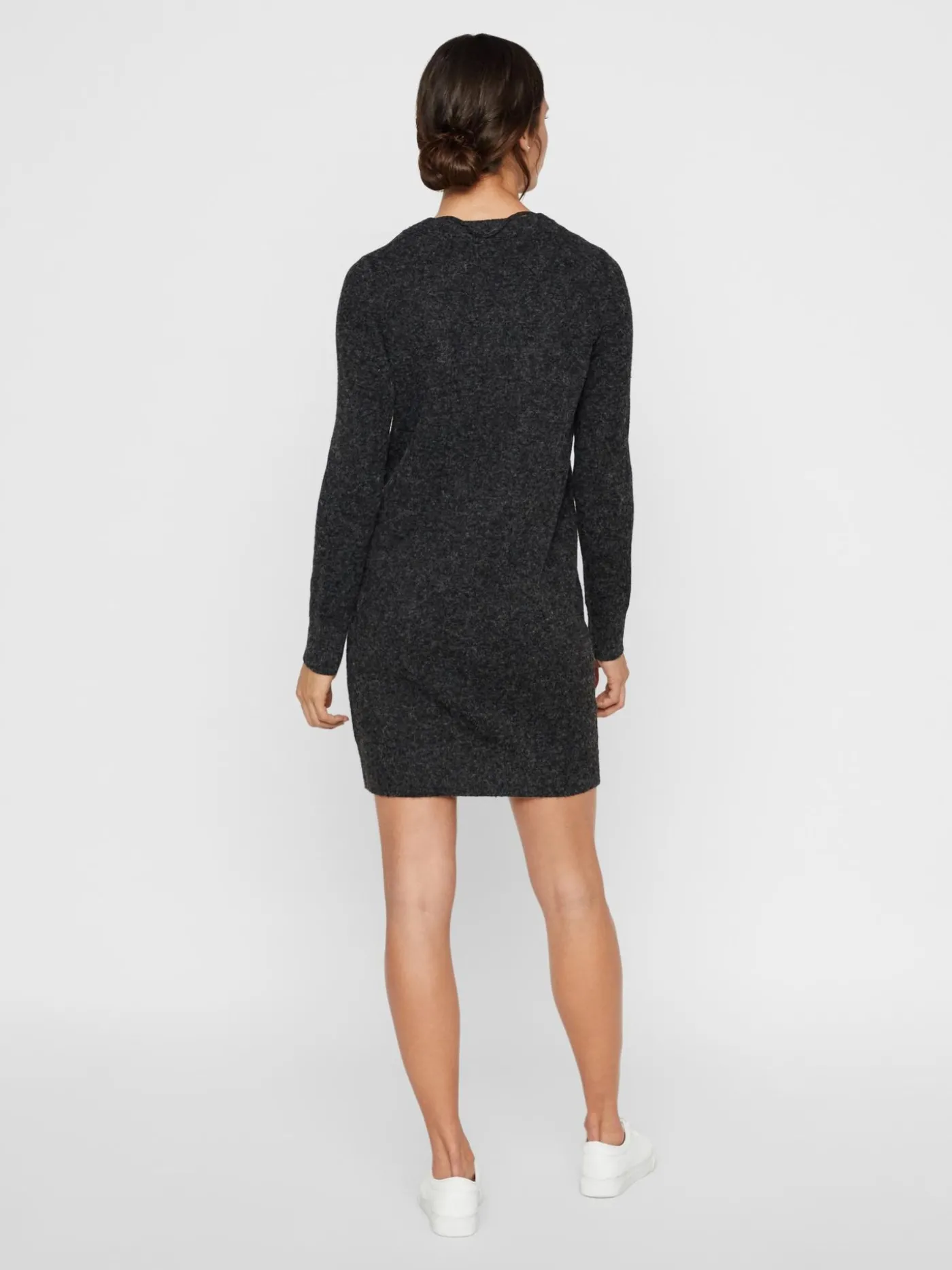 VMDOFFY LS O-NECK DRESS GA NOOS