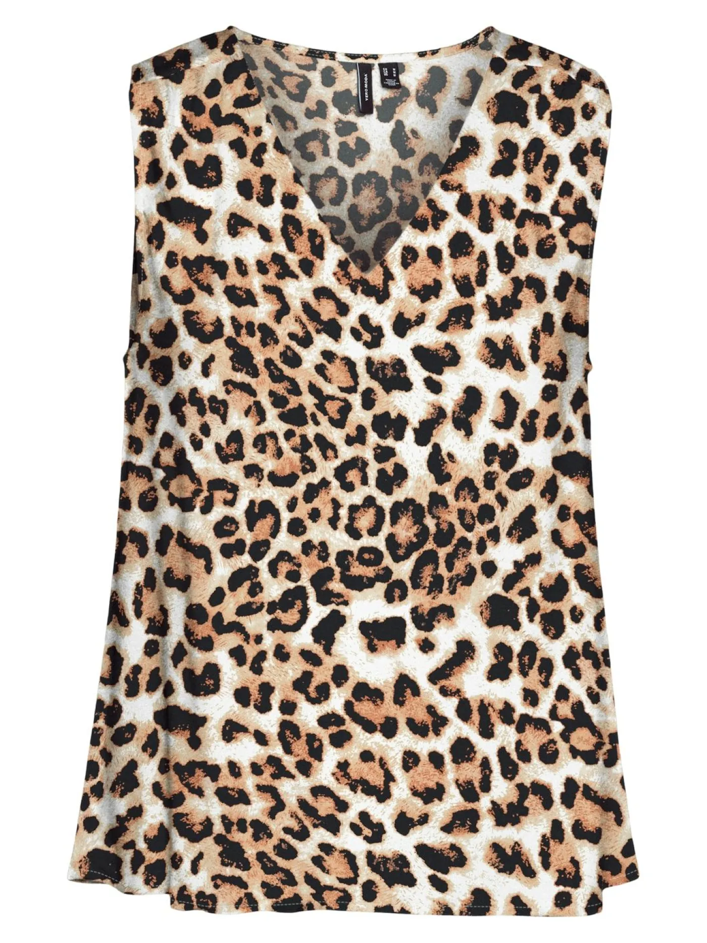 VMEASY JOY S/L V-NECK TOP WVN GA