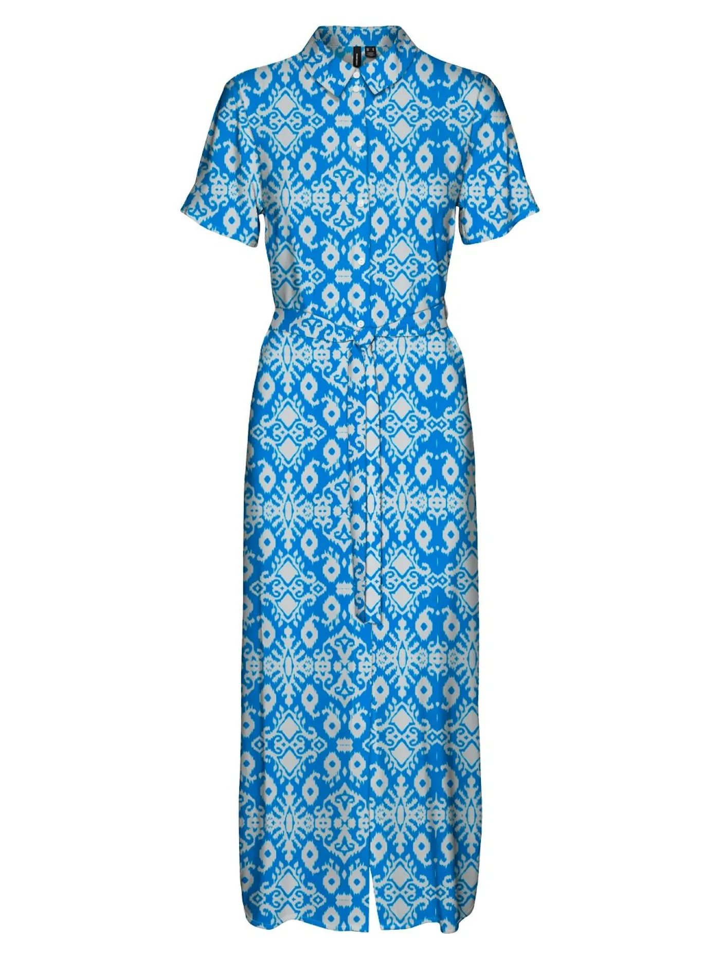 VMEASY JOY S/S LONG SHIRT DRESS WVN