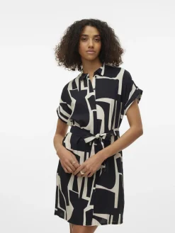 VMEASY JOY S/S SHIRT DRESS WVN GA