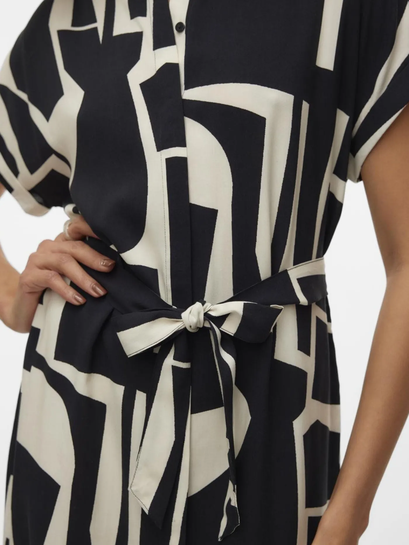 VMEASY JOY S/S SHIRT DRESS WVN GA