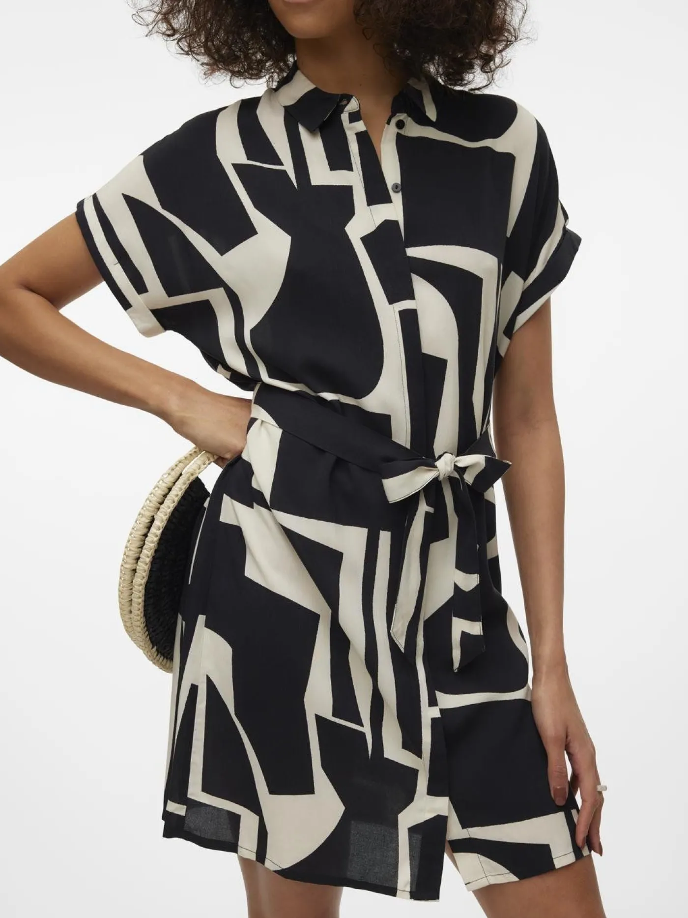 VMEASY JOY S/S SHIRT DRESS WVN GA