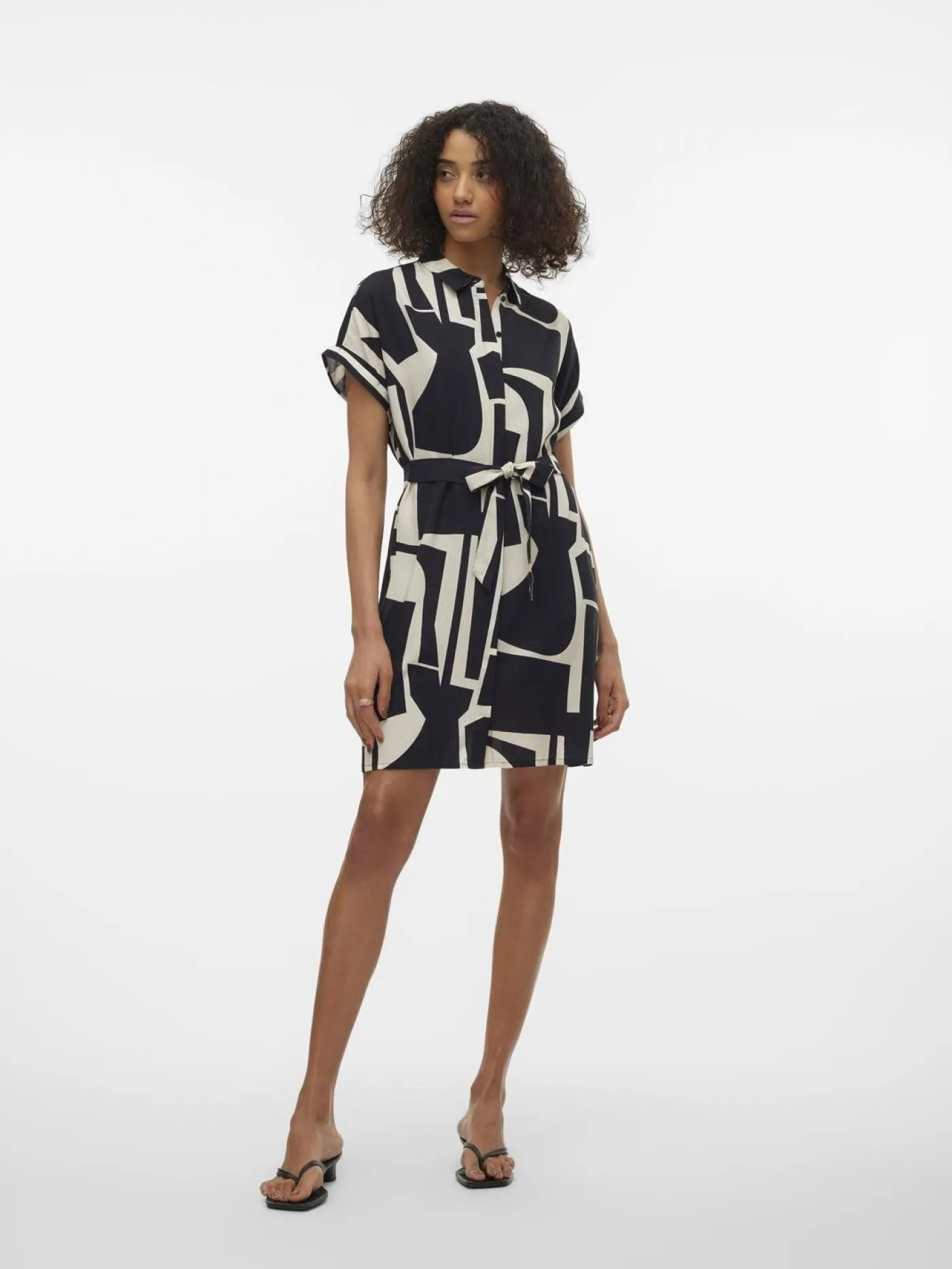 VMEASY JOY S/S SHIRT DRESS WVN GA