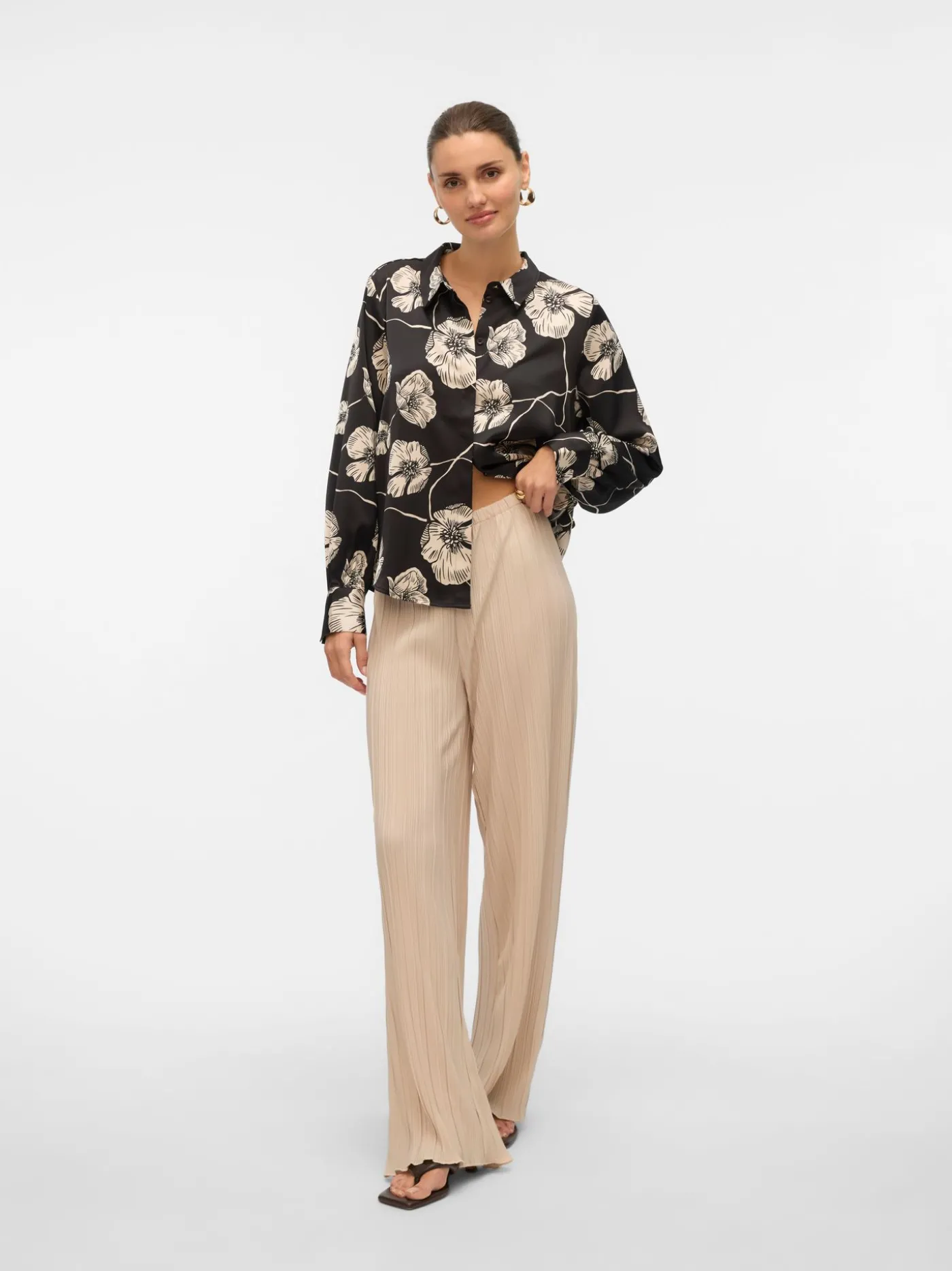 VMELENA LS SHIRT WVN