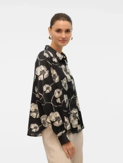 VMELENA LS SHIRT WVN