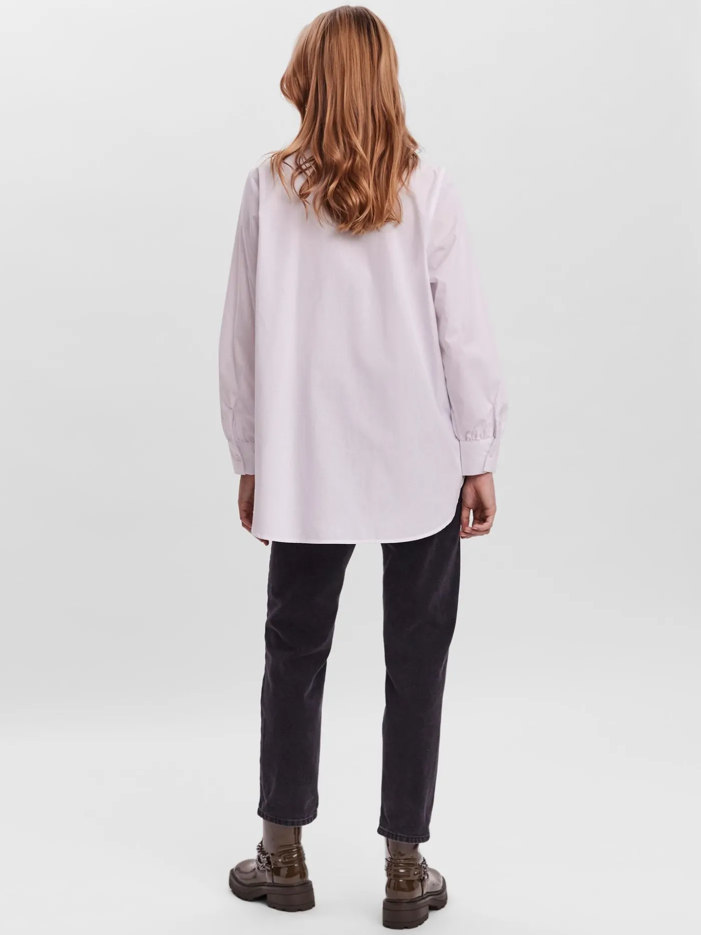 VMELLA L/S BASIC SHIRT NOOS