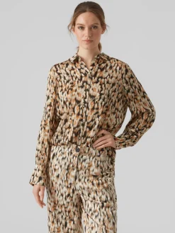 VMEMMA ELIA L/S SHIRT WVN BTQ