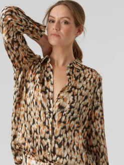 VMEMMA ELIA L/S SHIRT WVN BTQ