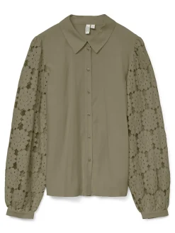 VMFABENA L/S SHIRT WVN BTQ GA