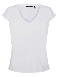 VMFILLI SS V-NECK TEE GA NOOS