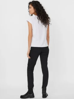 VMFILLI SS V-NECK TEE GA NOOS