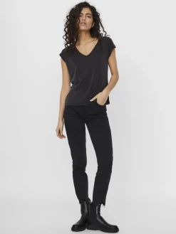 VMFILLI SS V-NECK TEE GA NOOS