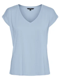 VMFILLI SS V-NECK TEE GA NOOS