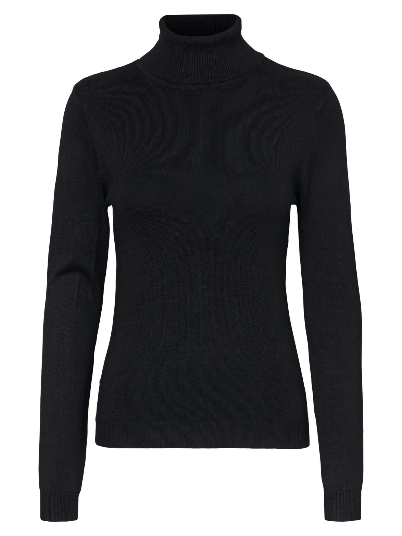 VMGLORY LS ROLLNECK BLOUSE NOOS - Black