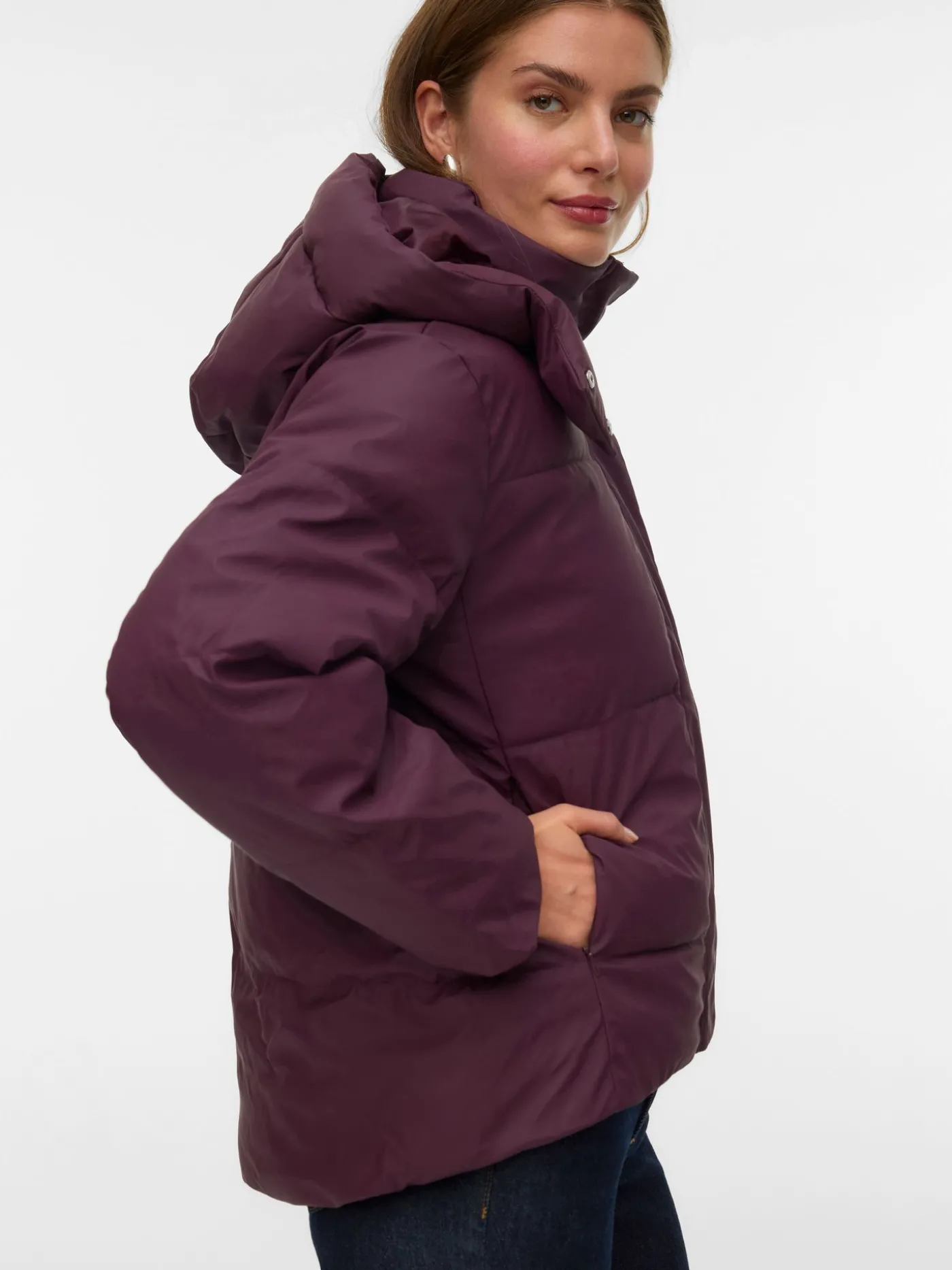 VMGRETAKYLIE SHORT COATED JACKET NO