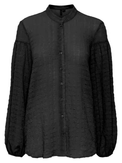 VMGWEN LS SHIRT WVN - Black