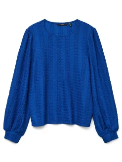 VMJASMIN LS O-NECK TOP JRS GA