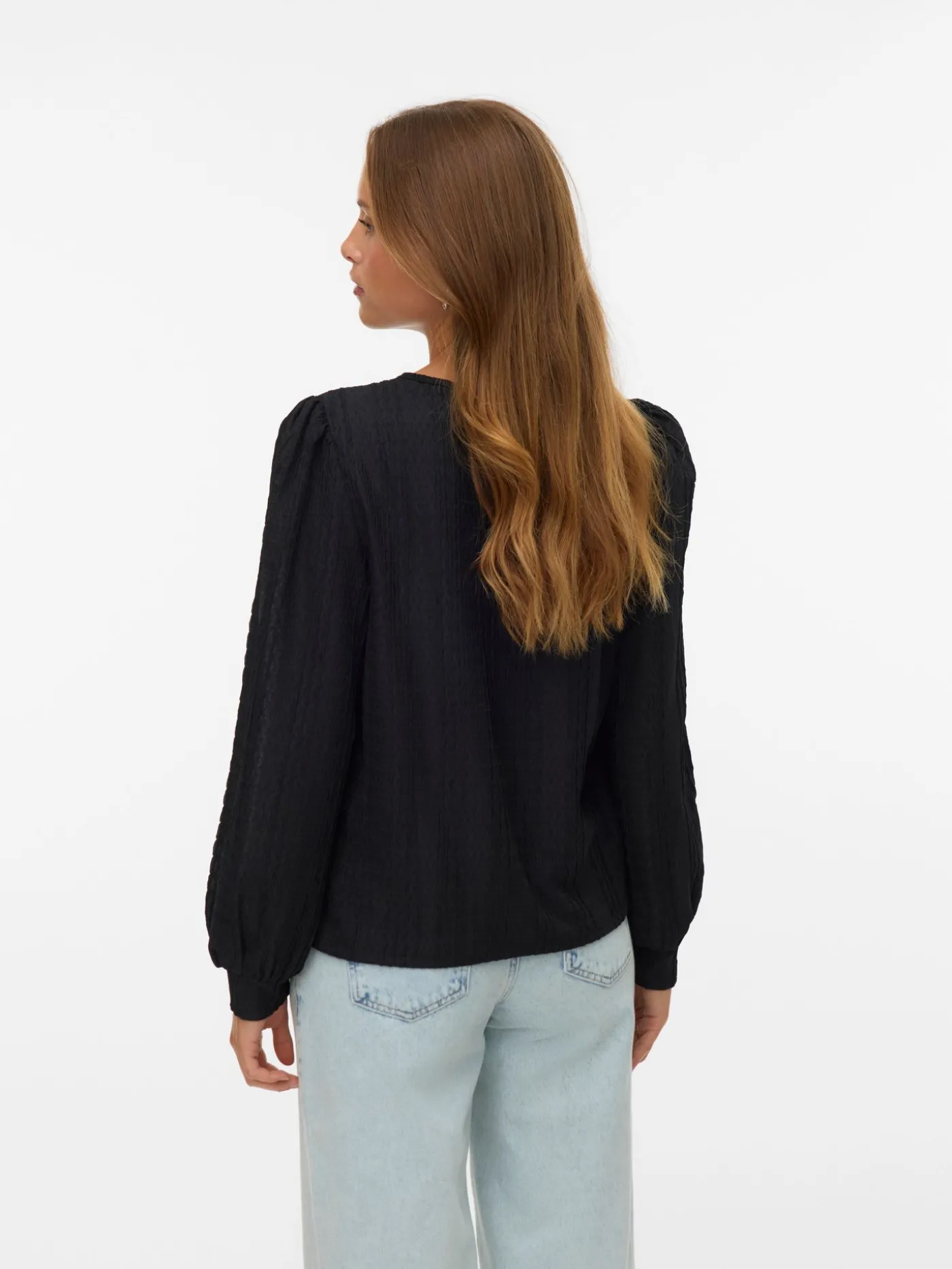 VMJASMIN LS O-NECK TOP JRS GA