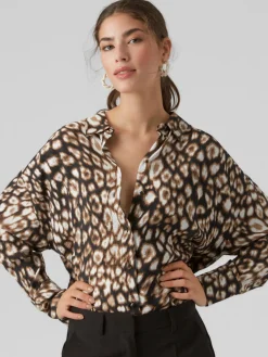 VMJOSIE RIKA LS LOOSE SHIRT WVN GA