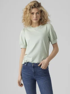 VMKERRY 2/4 O-NECK TOP  VMA JRS NOO