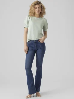 VMKERRY 2/4 O-NECK TOP VMA JRS NOO