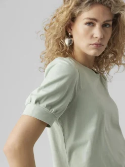 VMKERRY 2/4 O-NECK TOP VMA JRS NOO