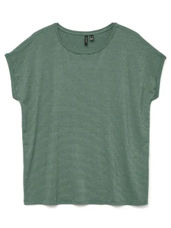 VMLAVA PLAIN SS TOP LUREX STRIP GA