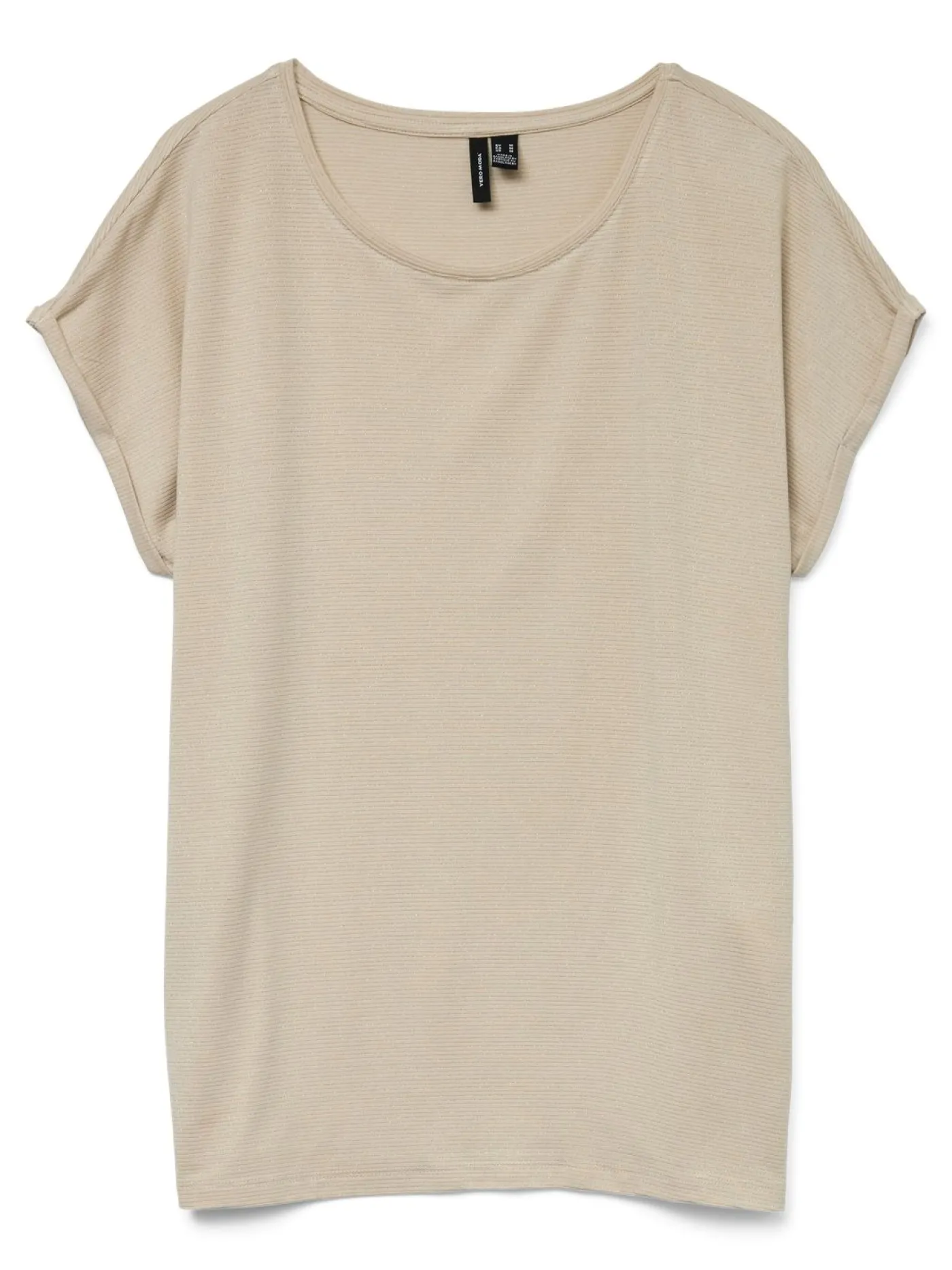 VMLAVA PLAIN SS TOP LUREX STRIP GA