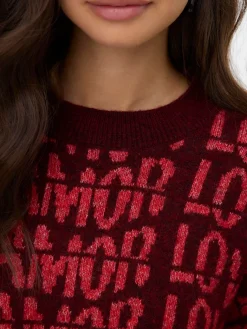 VMLOVE LS O-NECK PULLOVER BOO