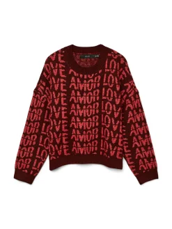 VMLOVE LS O-NECK PULLOVER BOO