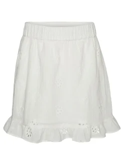VMMAJA NW BRODERIE SKIRT WVN GIRL - Snow White