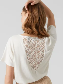VMMARIJUNE SS LACE TOP JRS