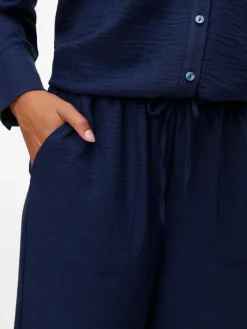 VMMELANEY HW LOOSE PANT WVN GA NOOS