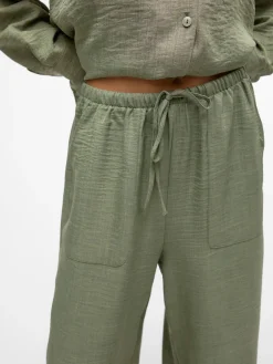 VMMELANEY HW LOOSE PANT WVN GA NOOS