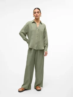 VMMELANEY HW LOOSE PANT WVN GA NOOS